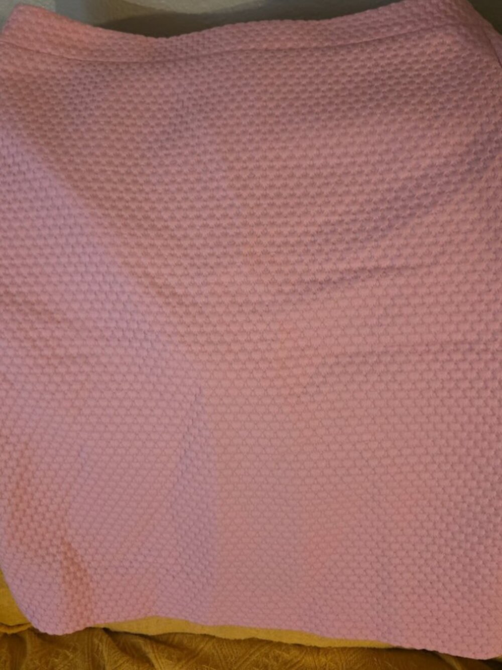 J. Crew Pink Textured Pencil Skirt